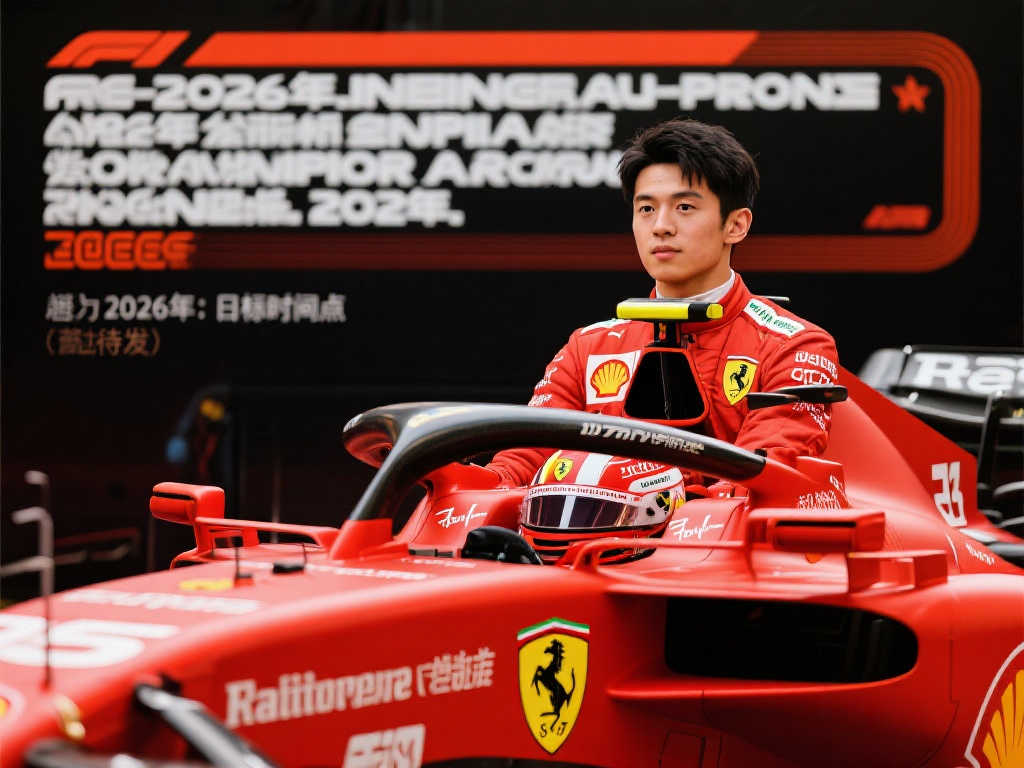 周冠宇加盟法拉利担任替补,瞄准2026强势回归赛道 周冠宇加盟法拉利担任替补,瞄准2026强势回归赛道